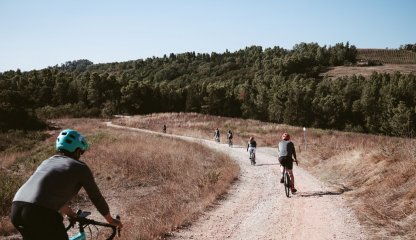 gravel biking in Tuscany