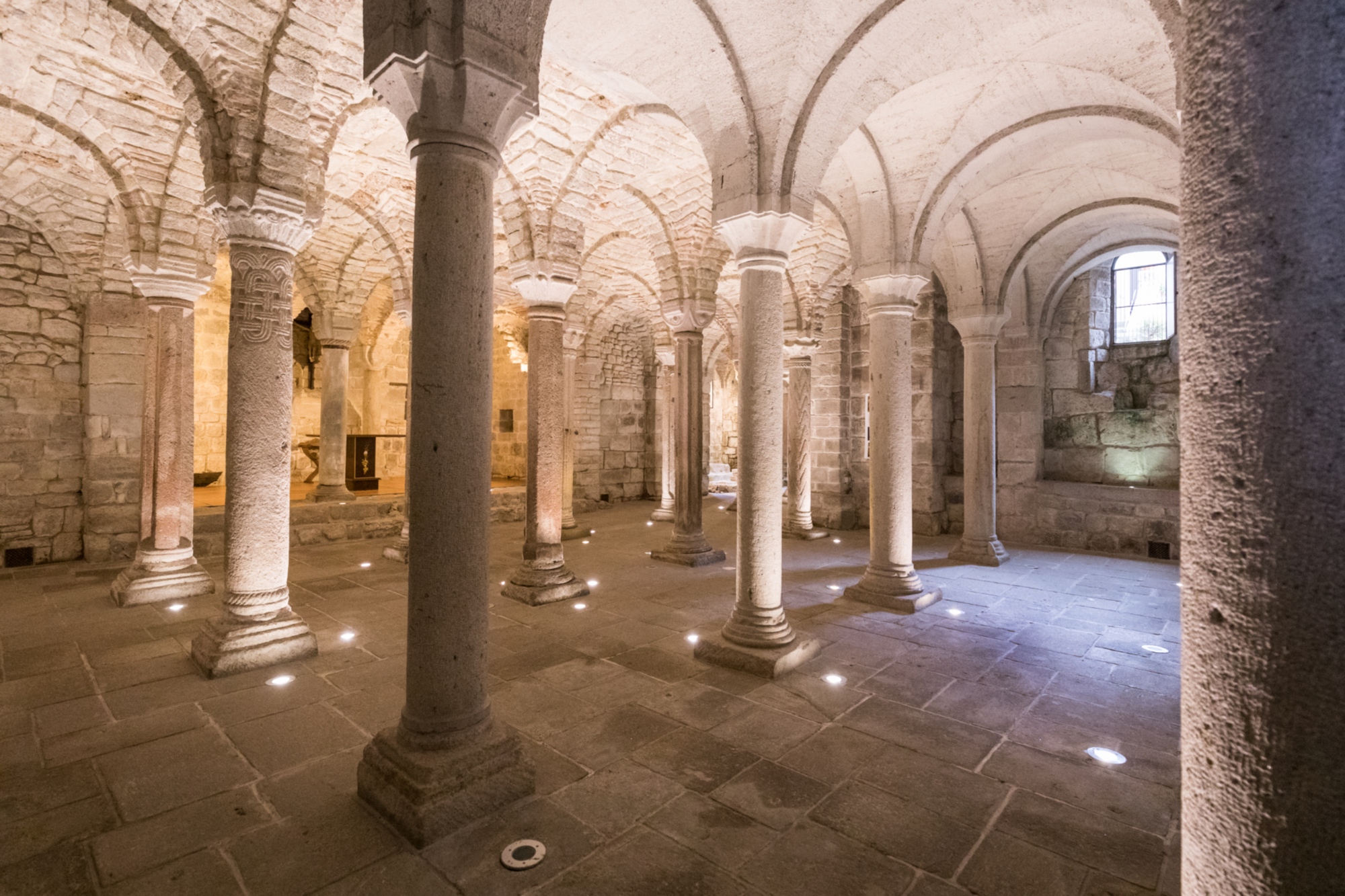 Krypta Abtei Abtei San Salvatore