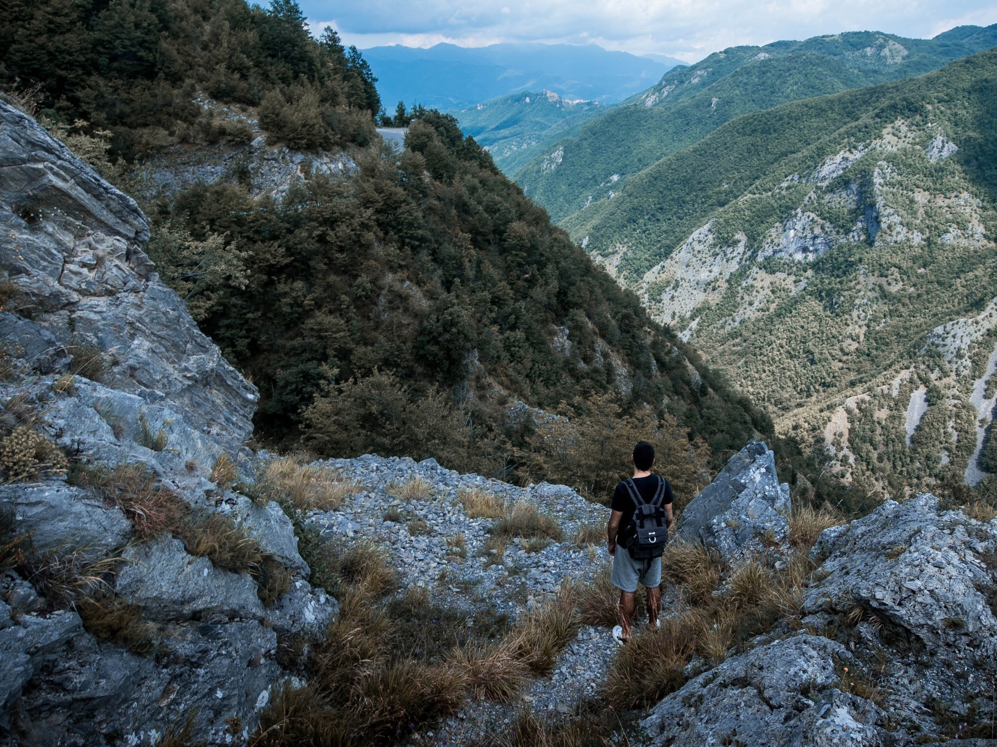 Trekking entlang der Gebirgskämme der Apuanischen Alpen