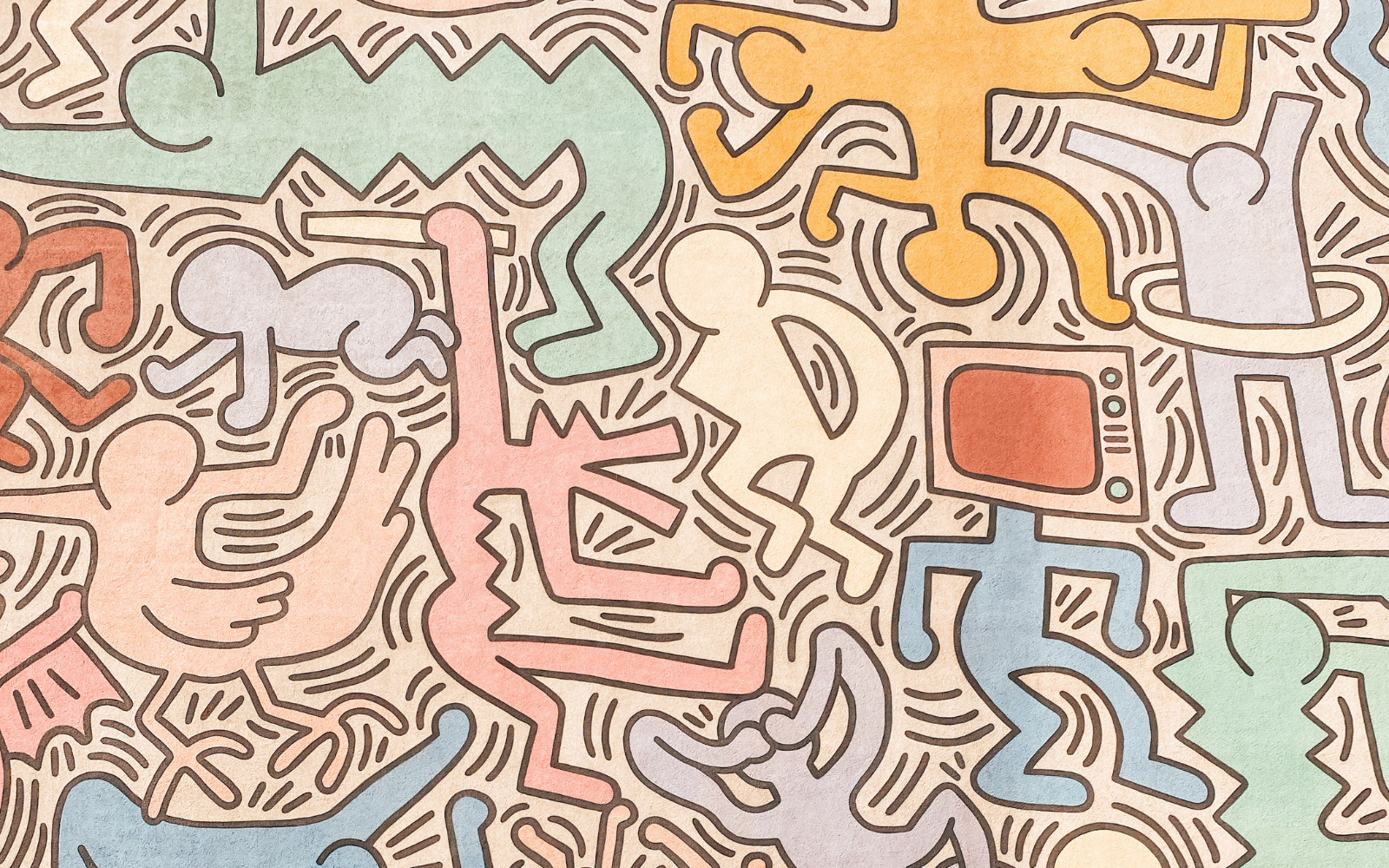 Tuttomondo di Keith Haring