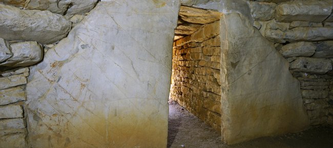 Interior de la Tumba de Diavolino II