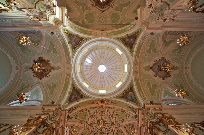 Inside the Co-Cathedral of Santa Maria Assunta in Pontremoli