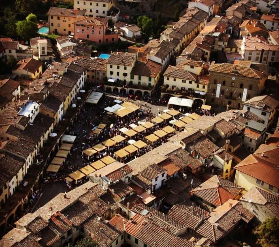 Il mercato di Piazza Matteotti, Greve in Chianti