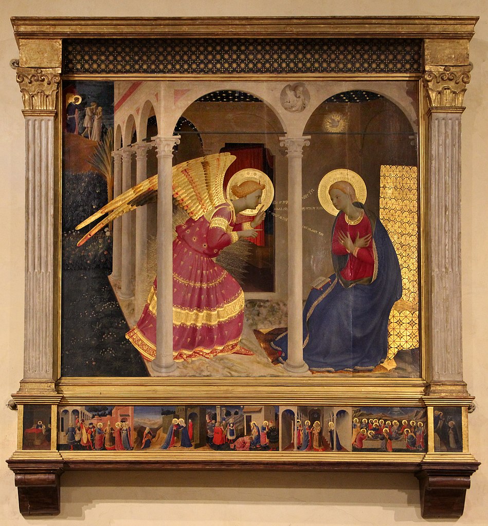 The Cortona Annunciation by Fra Angelico