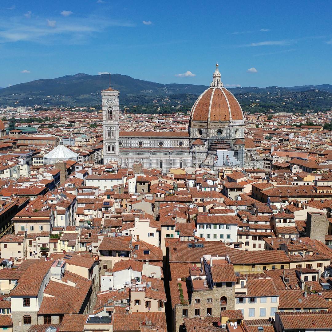 Il Duomo di Firenze visto dalla Torre di Arnolfo