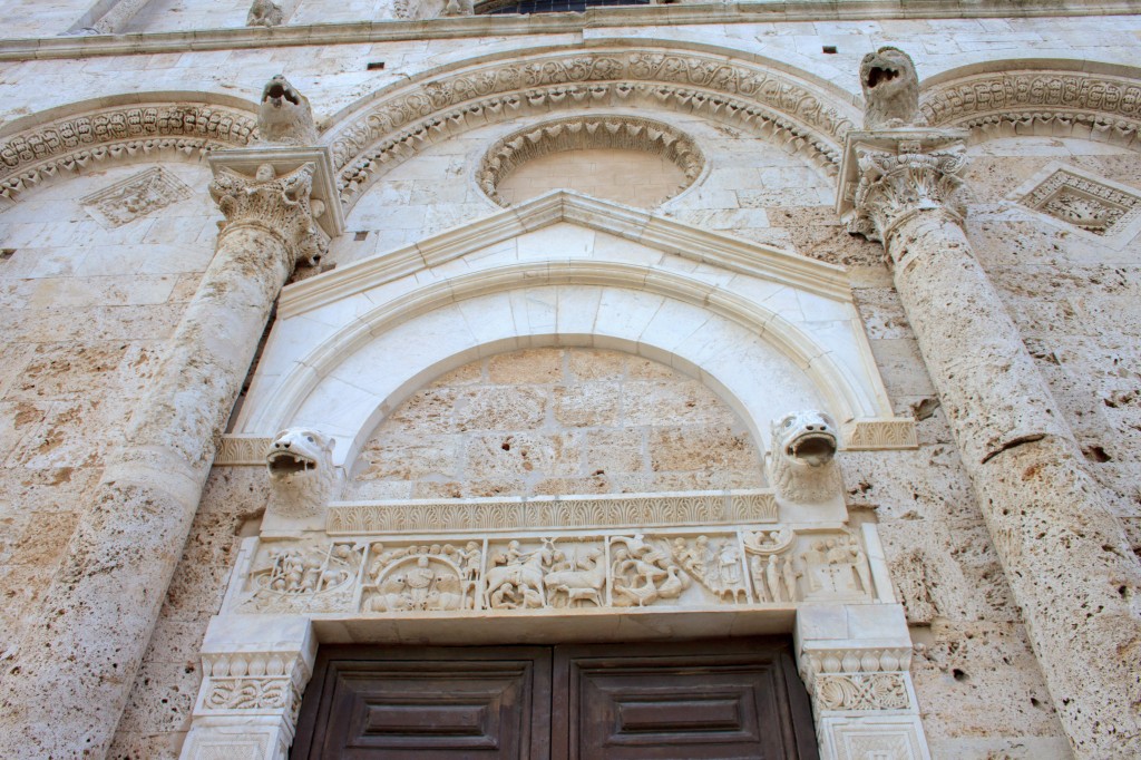 Details of the Saint Cerbonius Cathedral in Massa Marittima