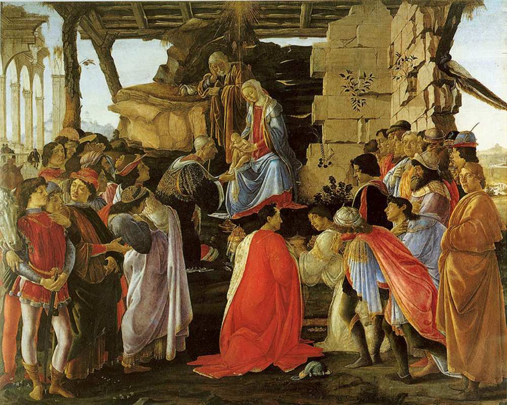 Adorazione dei Magi, Botticelli