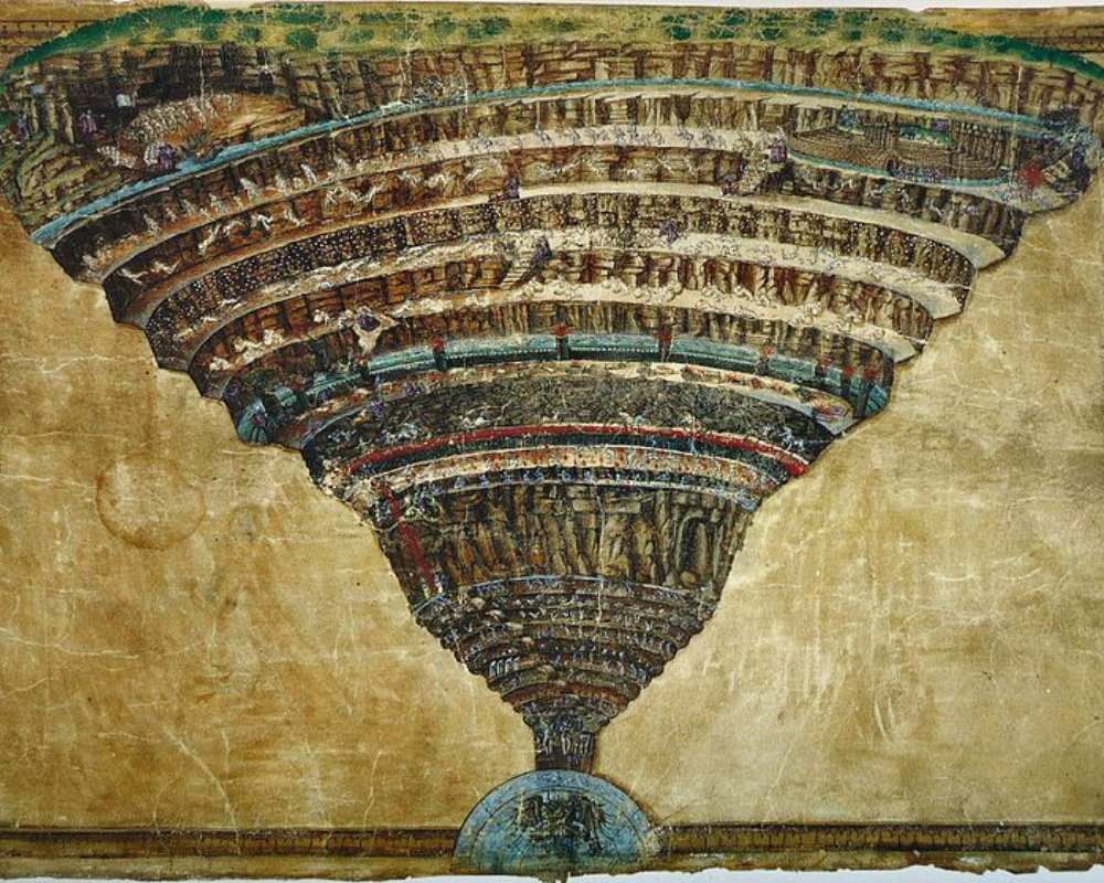 Illustrazione per la Divina Commedia, Botticelli