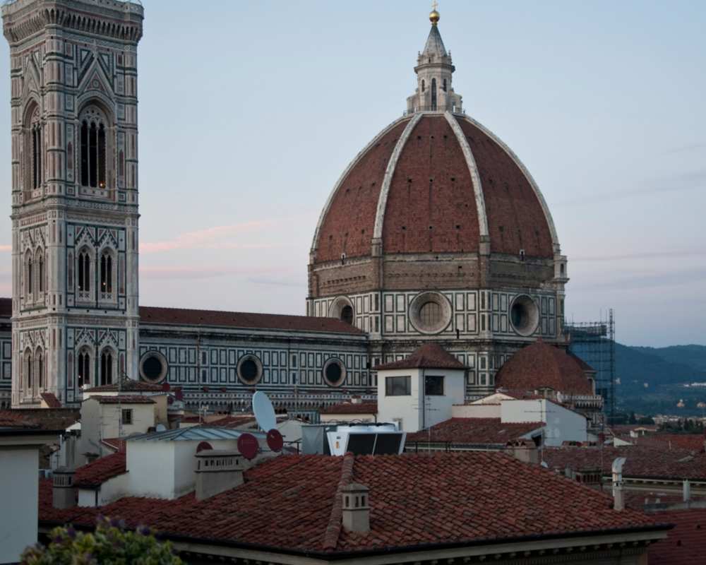Duomo as seen from the terrace of the Rinascente