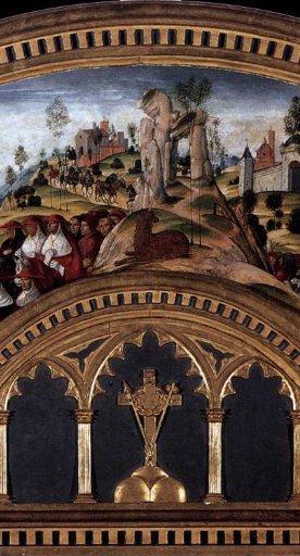 Girolamo Di Benvenuto - Gregory XI Returns to Rome from Avignon
