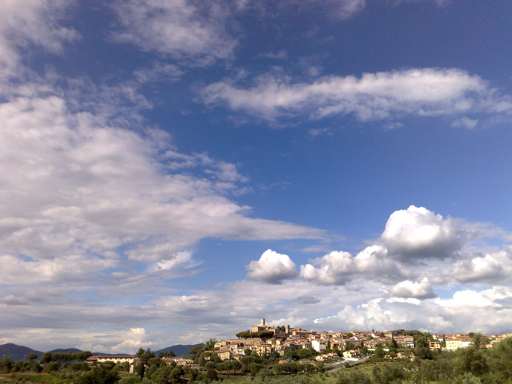 Montescudaio, panorama