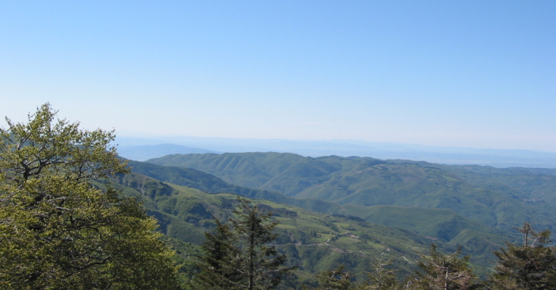 Panorama Pistoia e Montagna Pistoiese