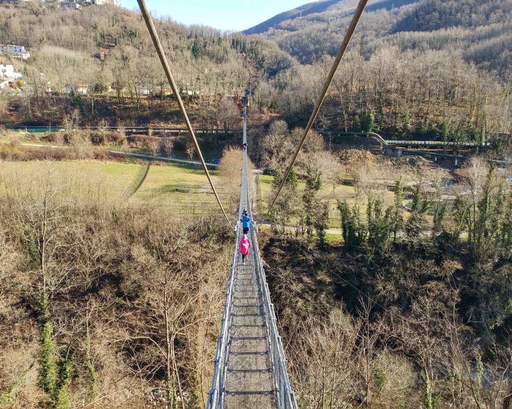 Ferriere suspension bridge