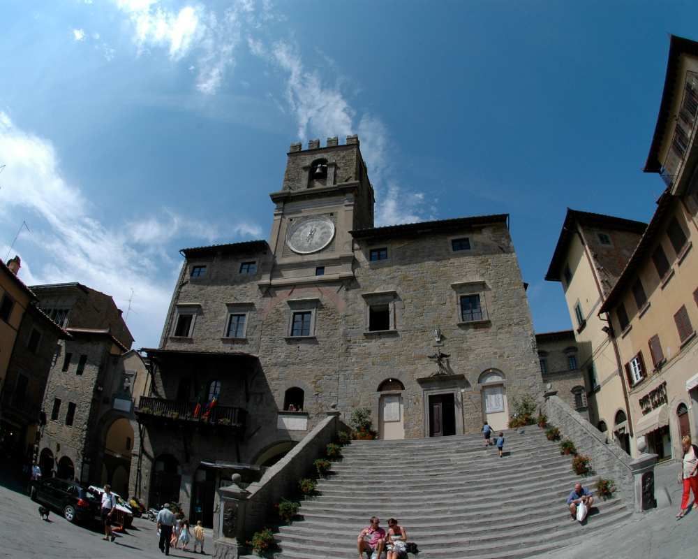 The townhall of Cortona
