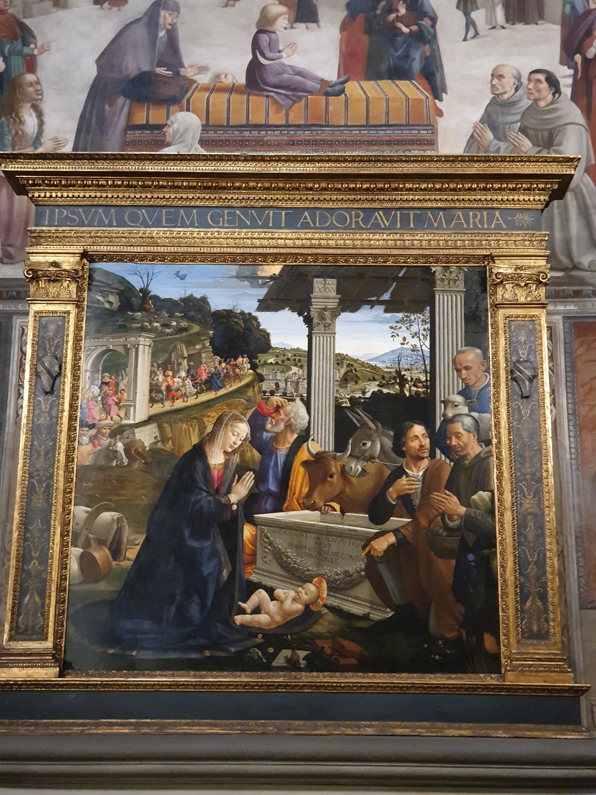 The Sermon of San Giovanni Battista by the Florentine painter Francesco Curradi.
