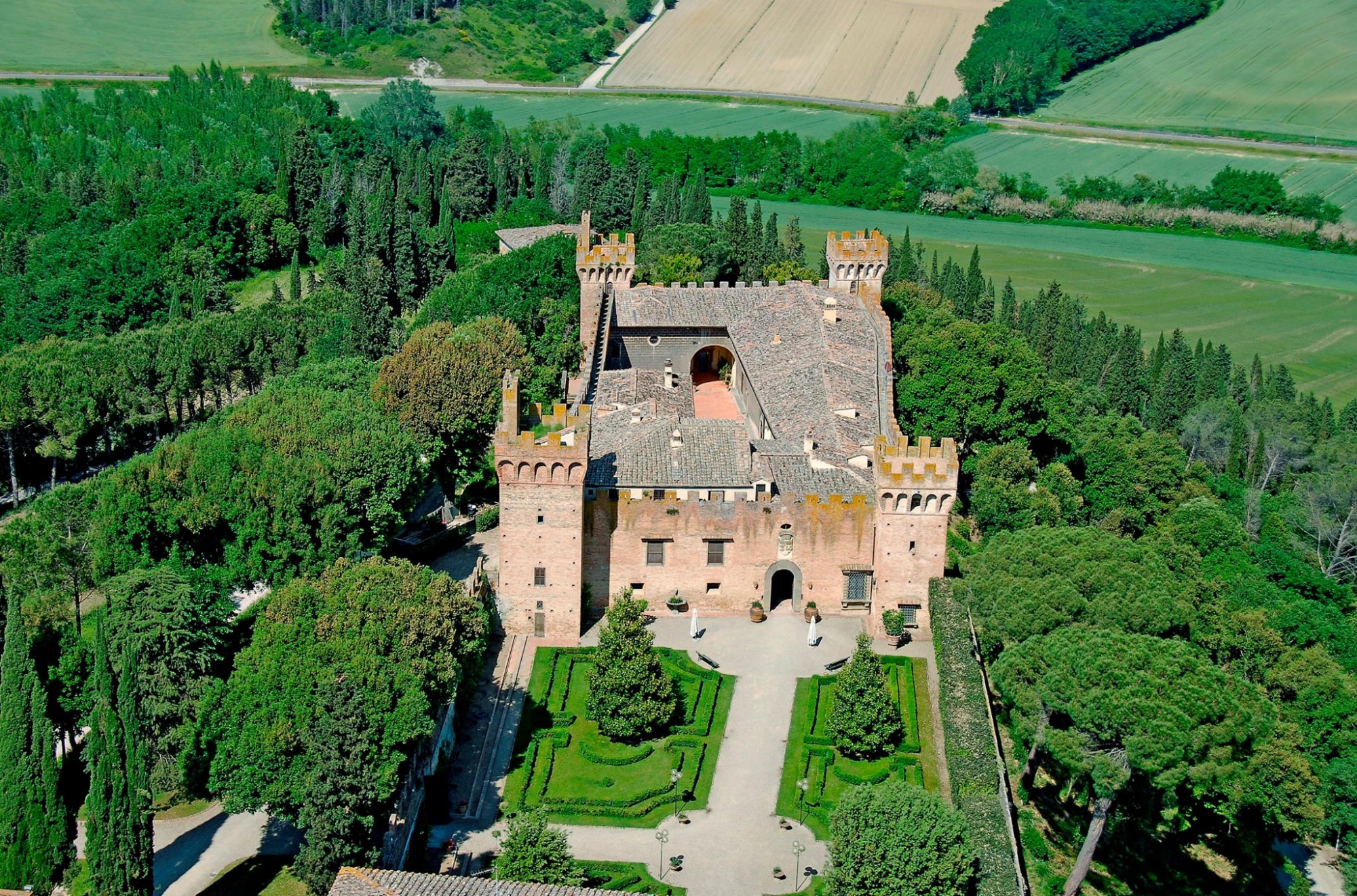 Schloss „Castello di Oliveto“