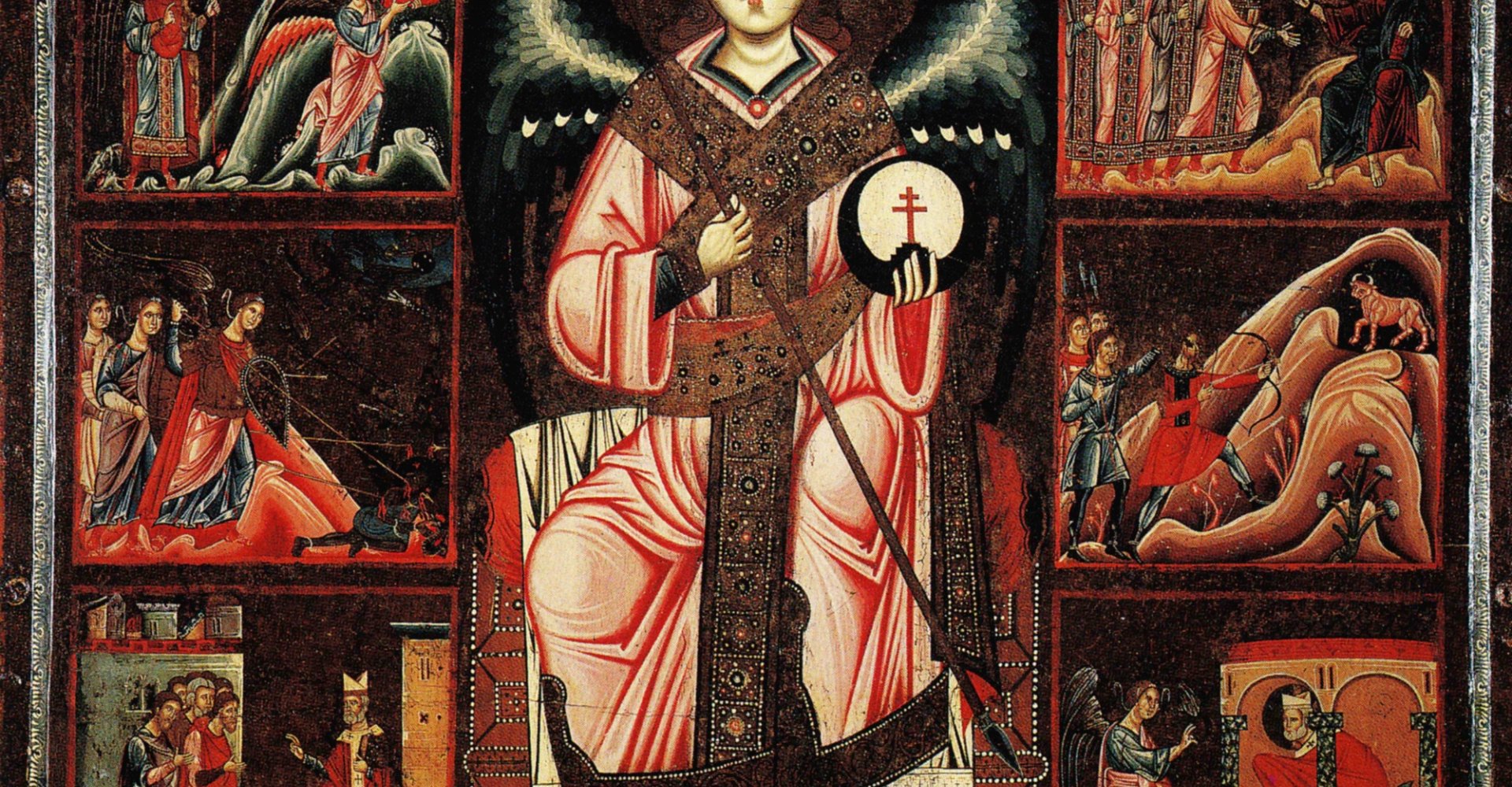 Coppo di Marcovaldo, San Michele Arcangelo e storie della sua leggenda Museo San Casciano