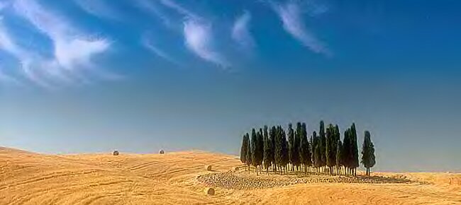 Val d'Orcia scenery