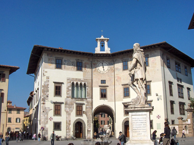 La Tour Muda, aujourd'hui intégrée au Palazzo dell'Orologio