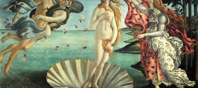 La nascita di Venere di Botticelli agli Uffizi