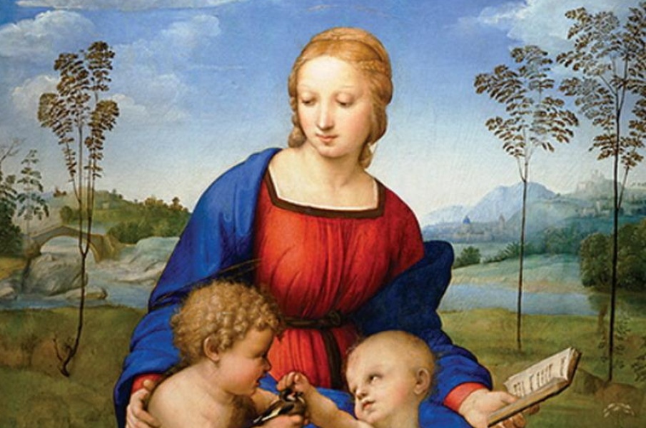La Madonna del Cardellino, Raffaello