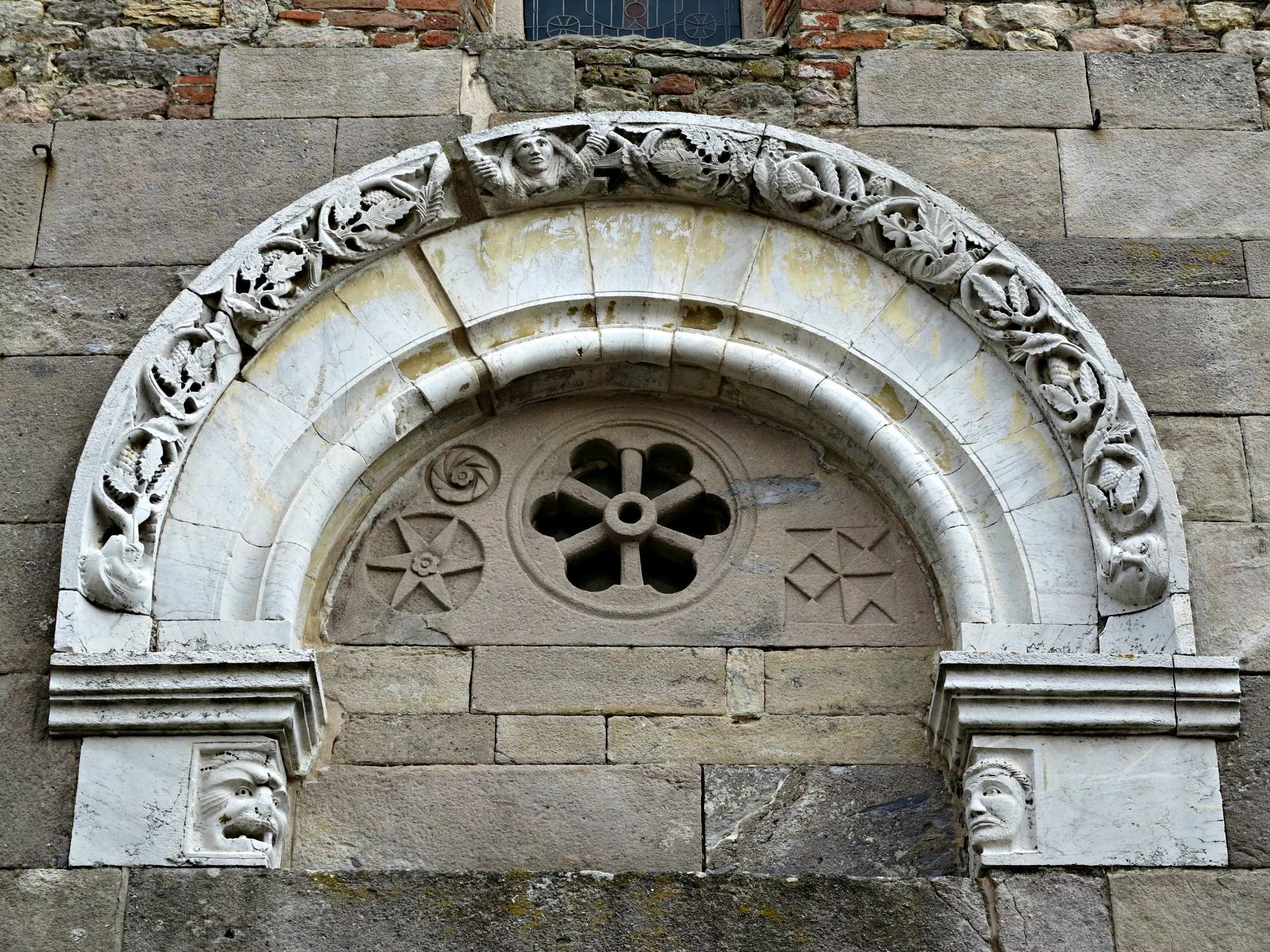 Portal of the Church of San Leonardo in Treponzio