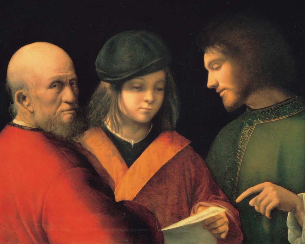 The Three Ages by Giorgione