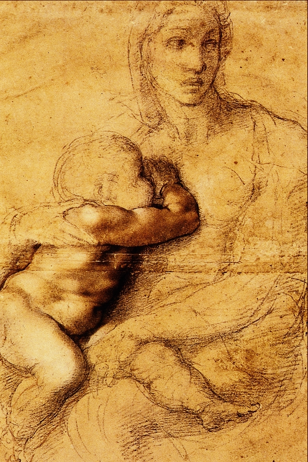La Madonna con bambino di Michelangelo