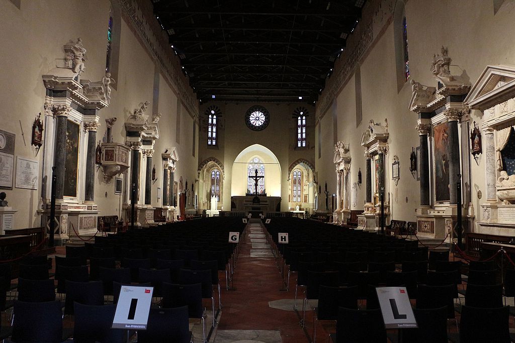Kirche San Francesco, Innenansicht
