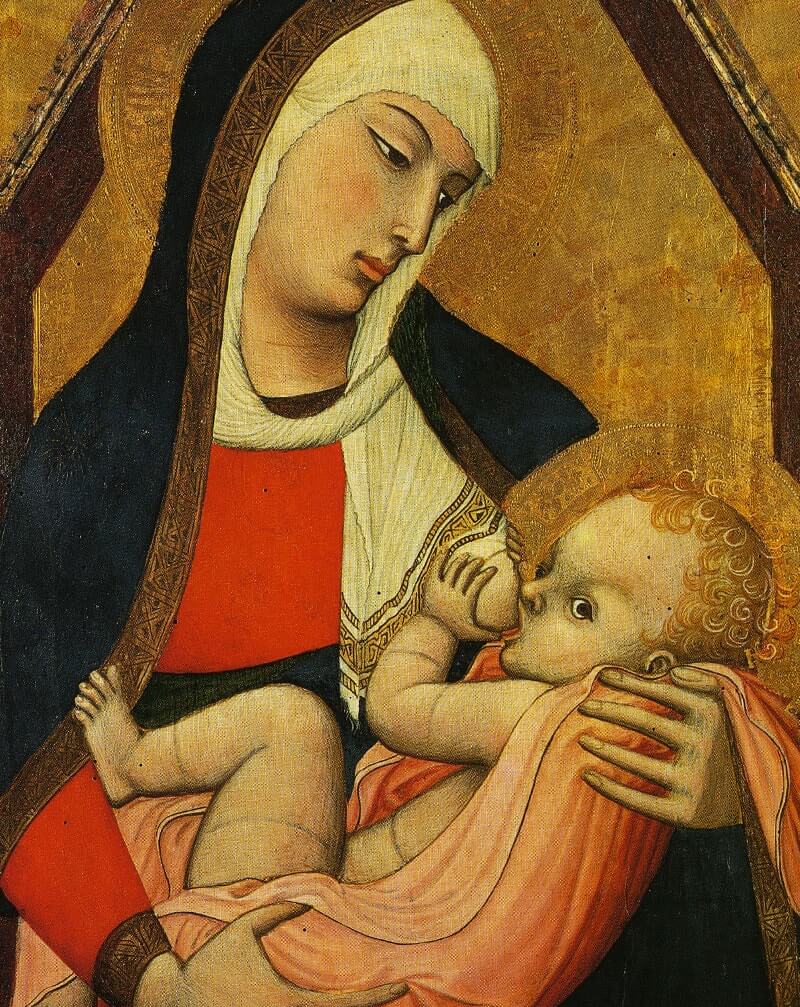 La Madone au lait de Lorenzetti