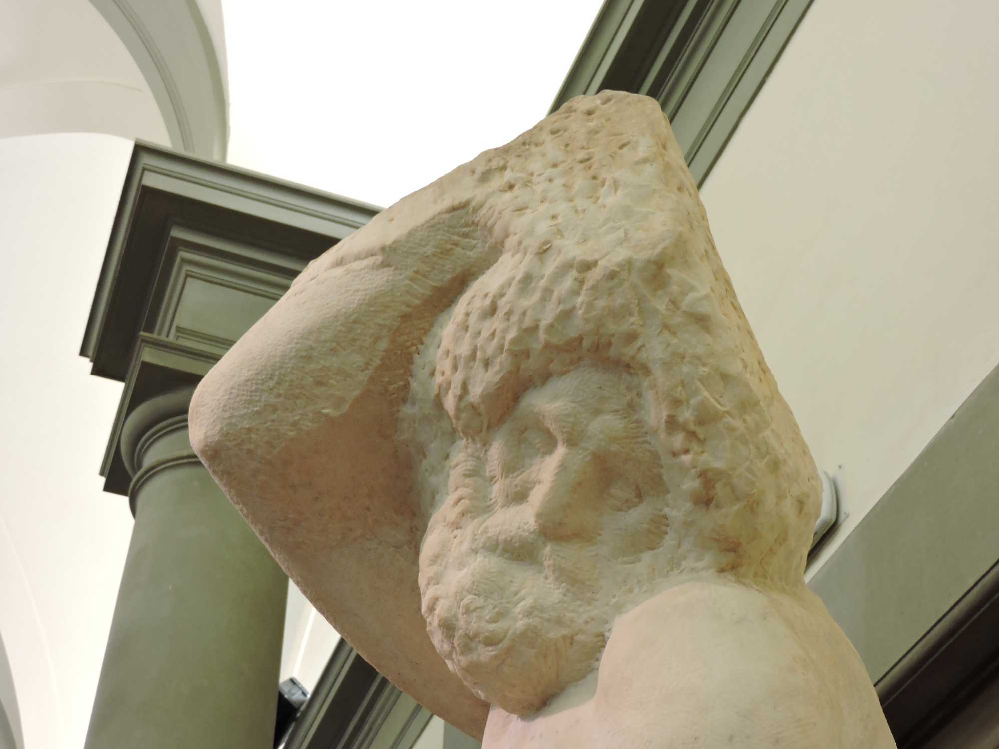 Michelangelo's Bearded Slave