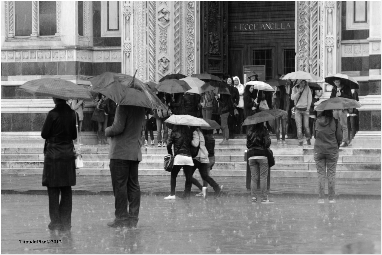 pioggia in Toscana