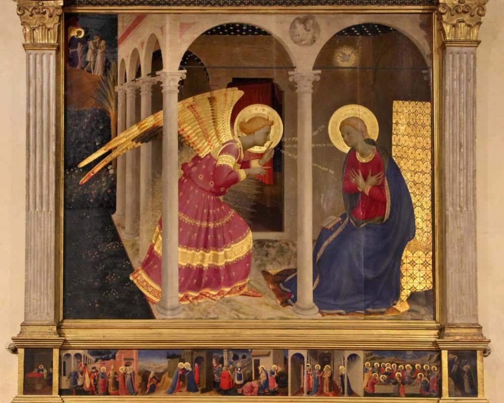 The Annunciation of Cortona by Beato Angelico