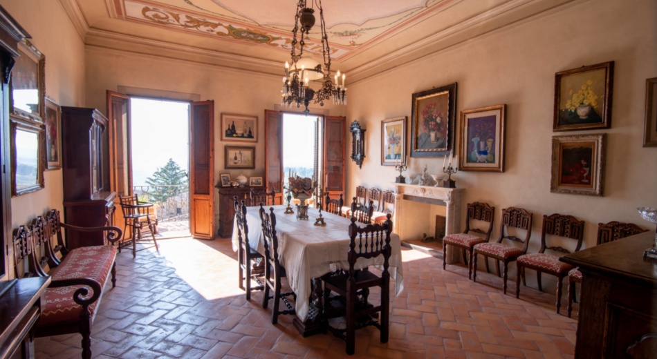 Dining room of Torre e Casa Campatelli