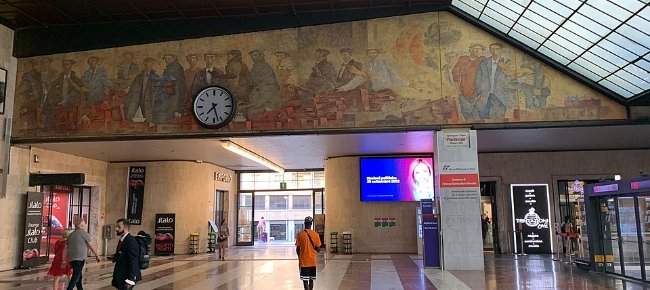 Hall of the Santa Maria Novella Railway Station