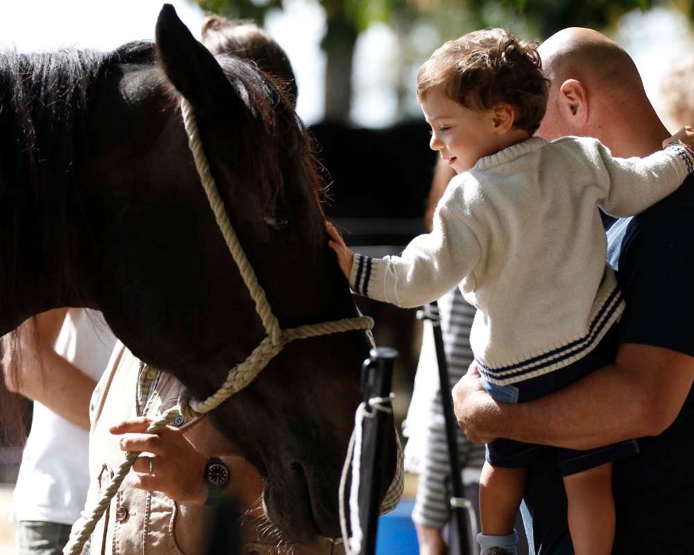 A cavallo con i bambini