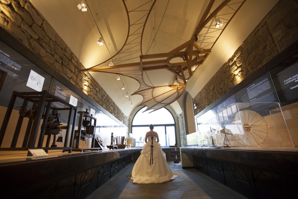 Hochzeit im Museo Leonardiano in Vinci