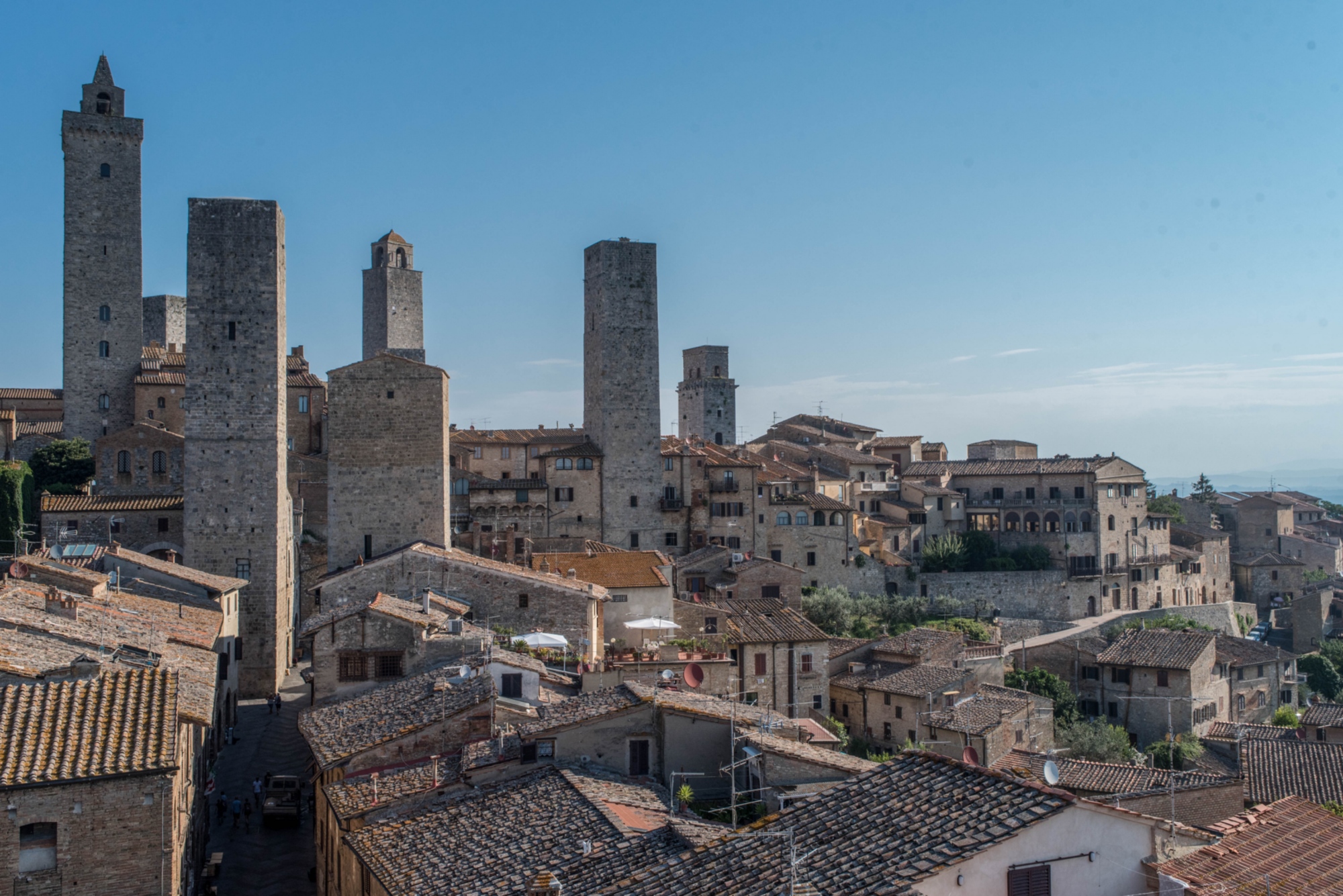 Torre Campatelli and the other towers of San Gimignano