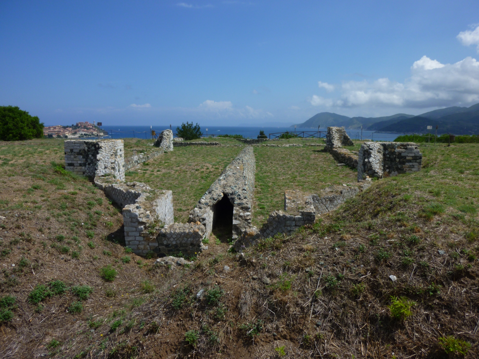 Villa romana delle Grotte, Elba