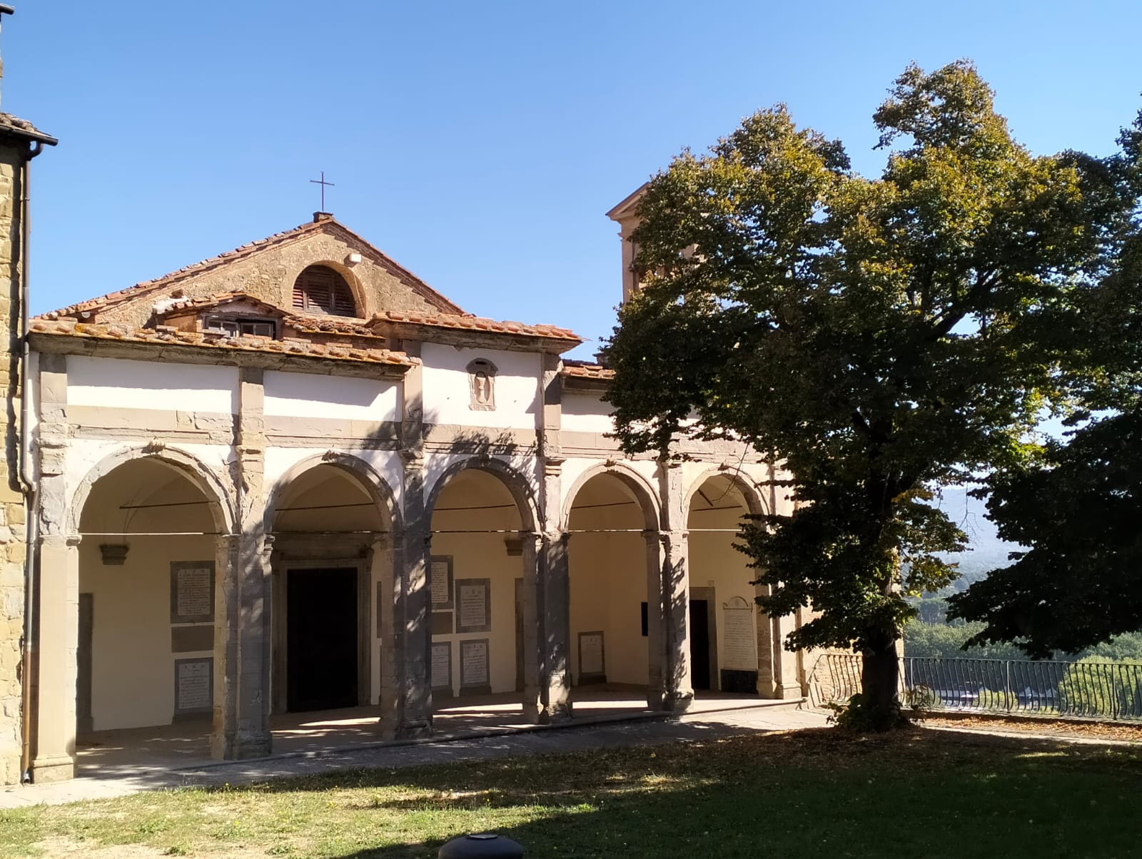 Exterior of the Church of Jesus in Castiglion Fiorentino