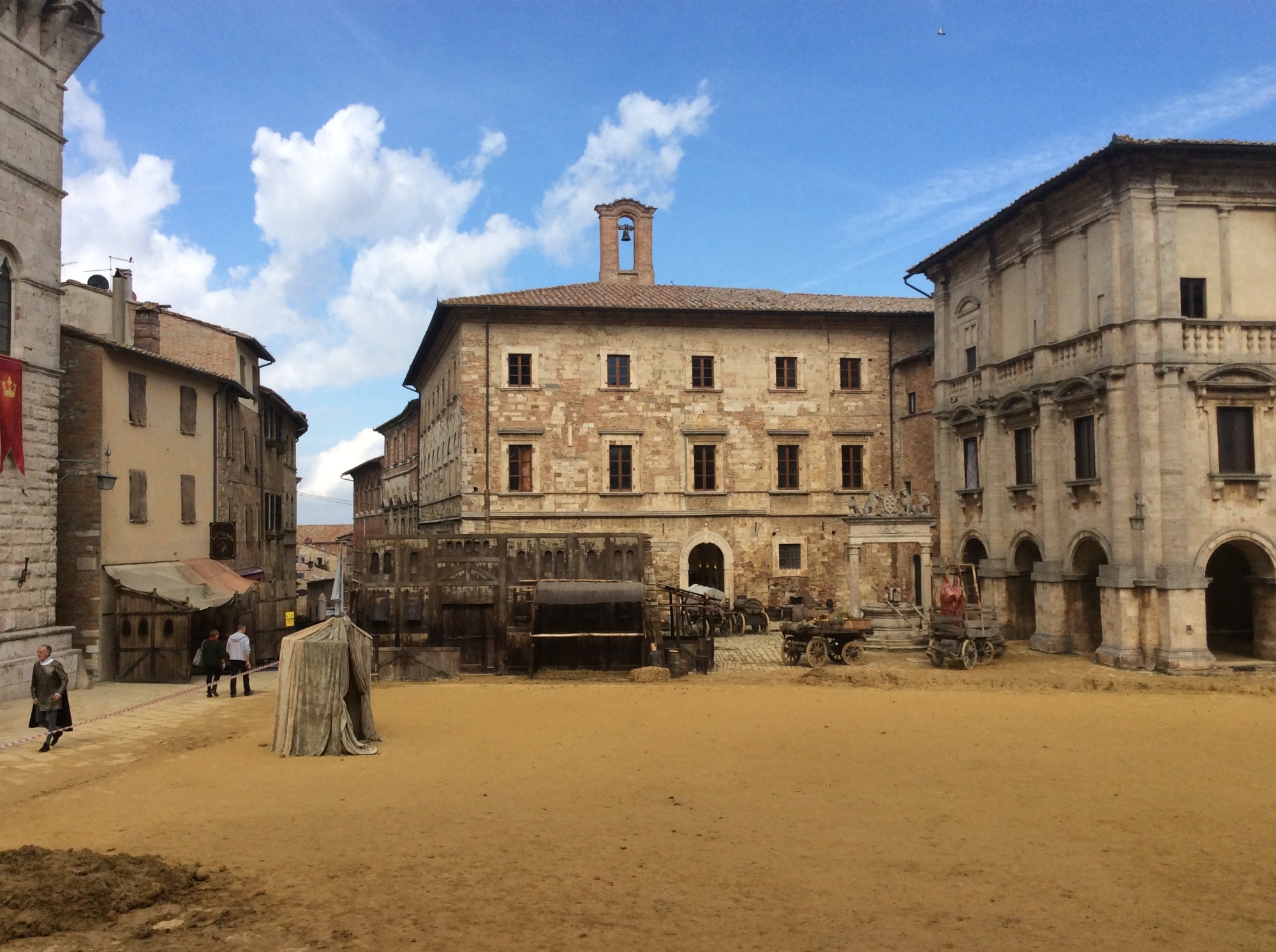 Set von Die Medici in Montepulciano