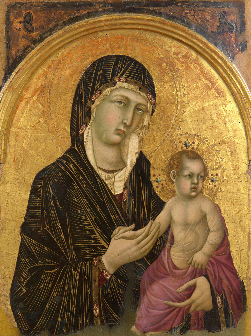 La Vierge à l'Enfant - Simone Martini