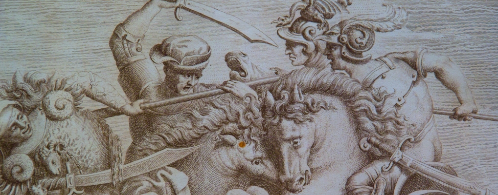 Battle of Anghiari by Leonardo da Vinci