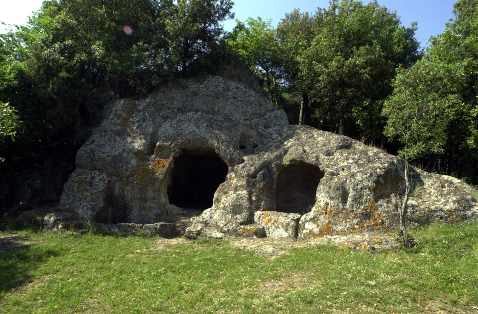 Las cuevas de San Rocco en Sorano