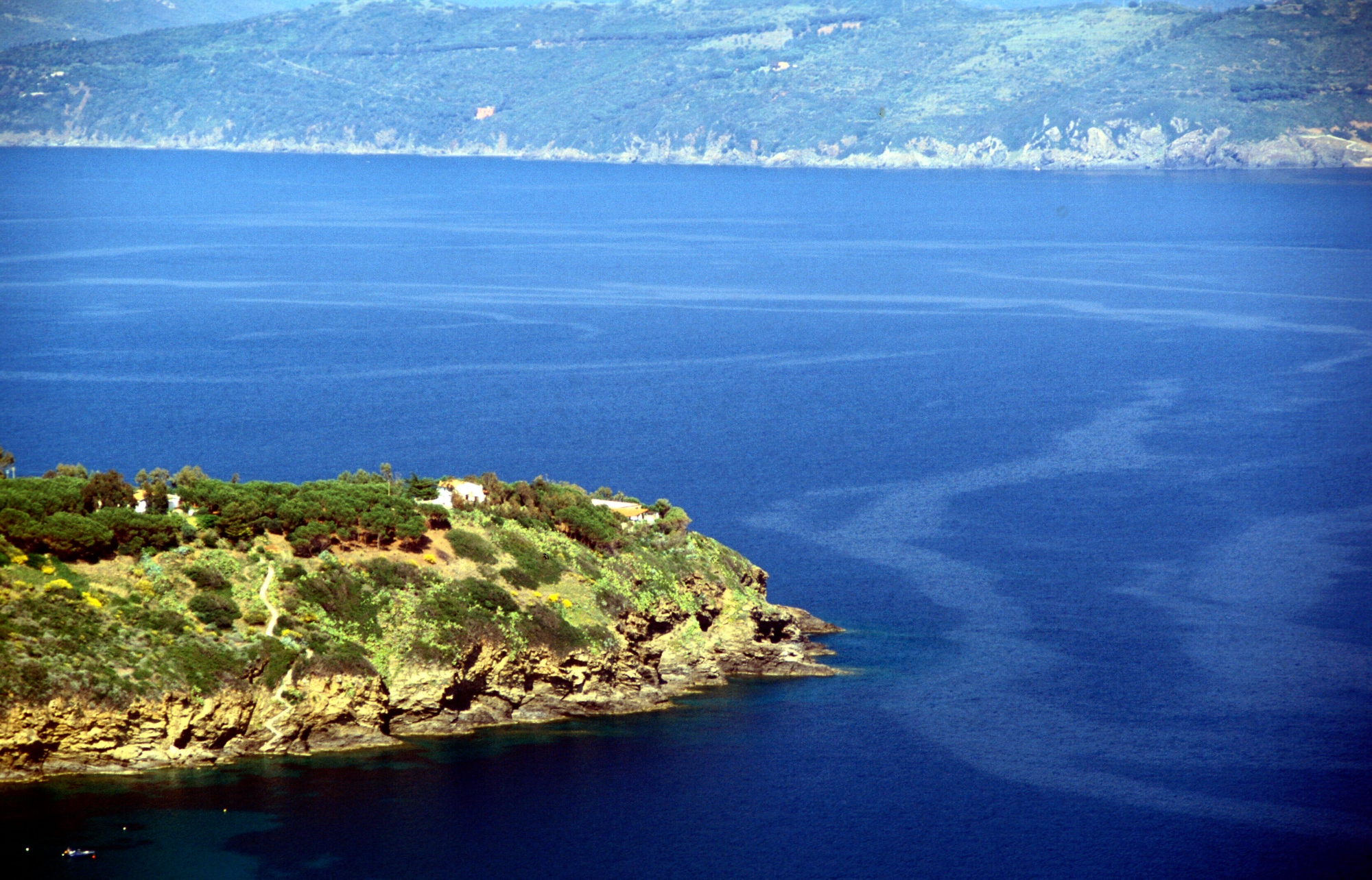 Capo Stella, il mare dell'Arcipelago Toscano