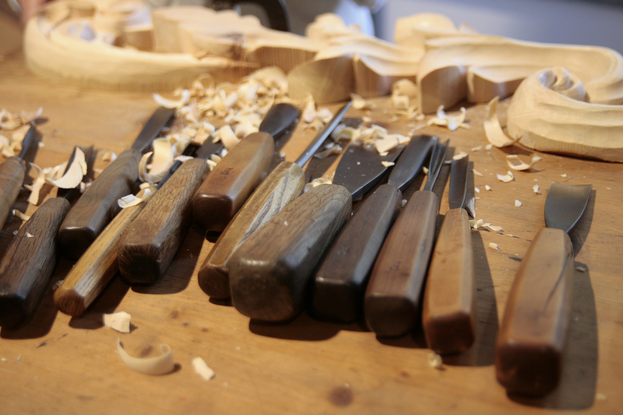 Scalpelli per intaglio del legno