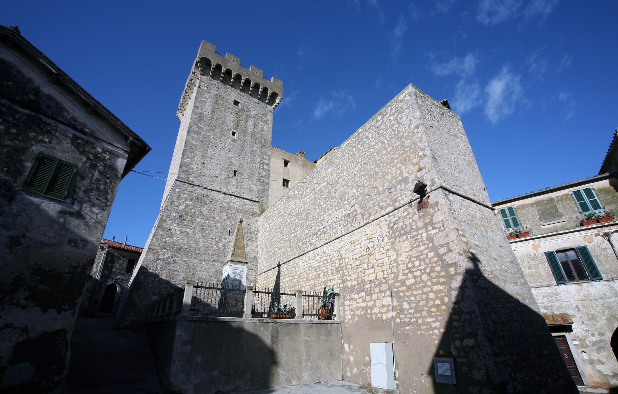 Fortaleza de los Aldobrandeschi en Capalbio
