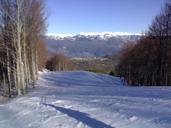 Ski slopes in Careggine