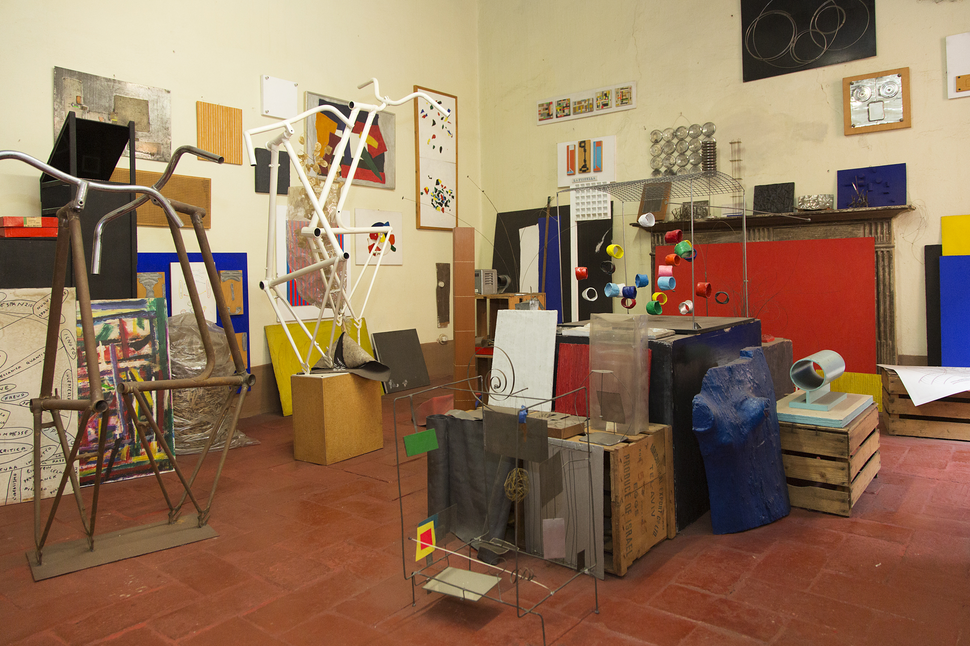 Das Wohnhaus des Künstlers Fernando Melani in Pistoia