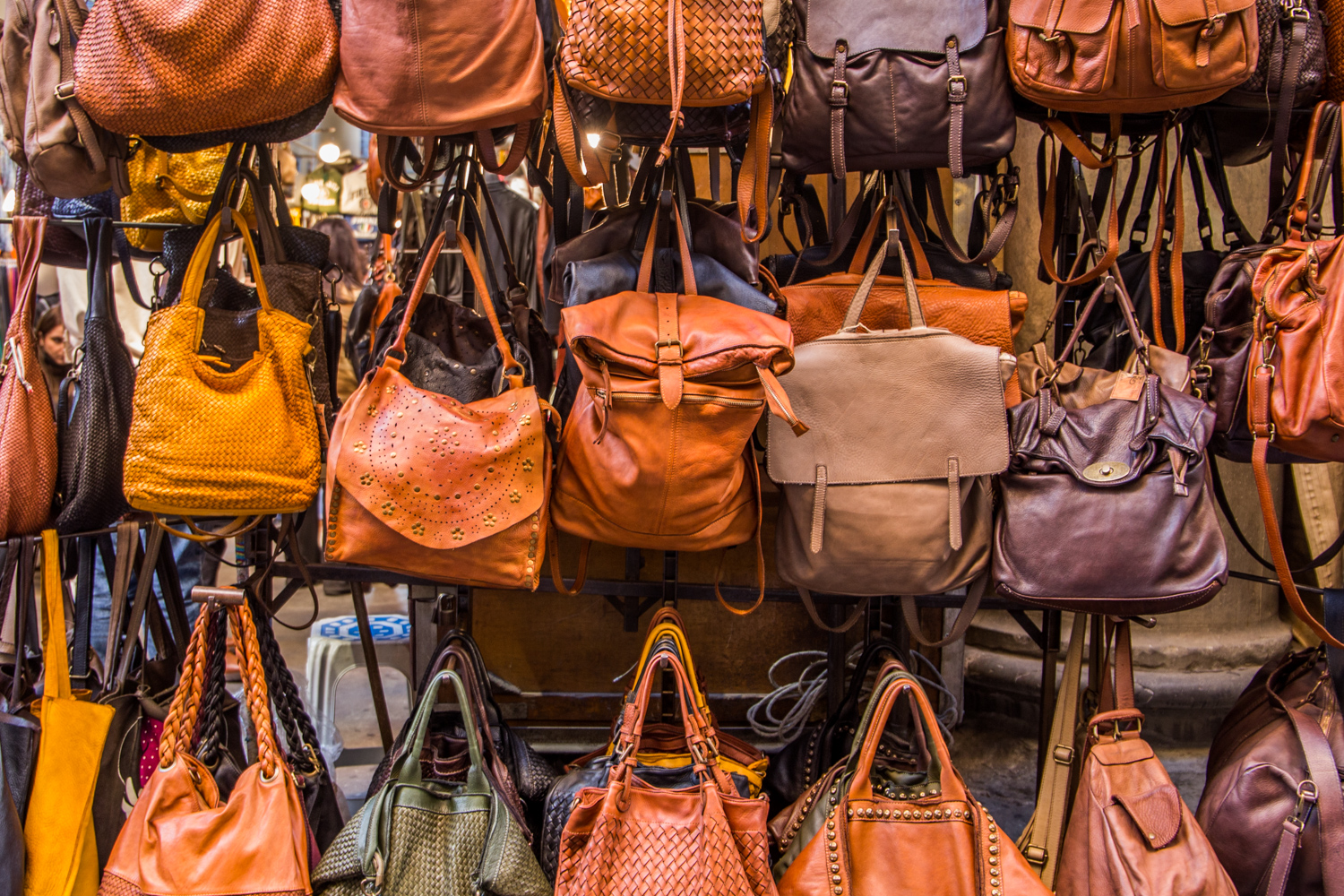 leather bags from Tuscan leather goods